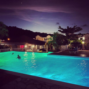 Superbe studio de standing à 800m de la mer des Caraïbes le hameau de beauregard sainte anne